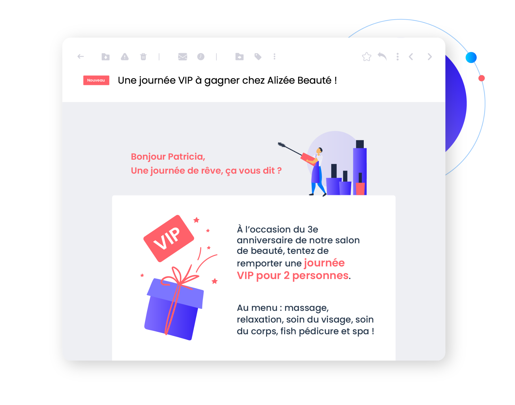 Email Alizée Beauté