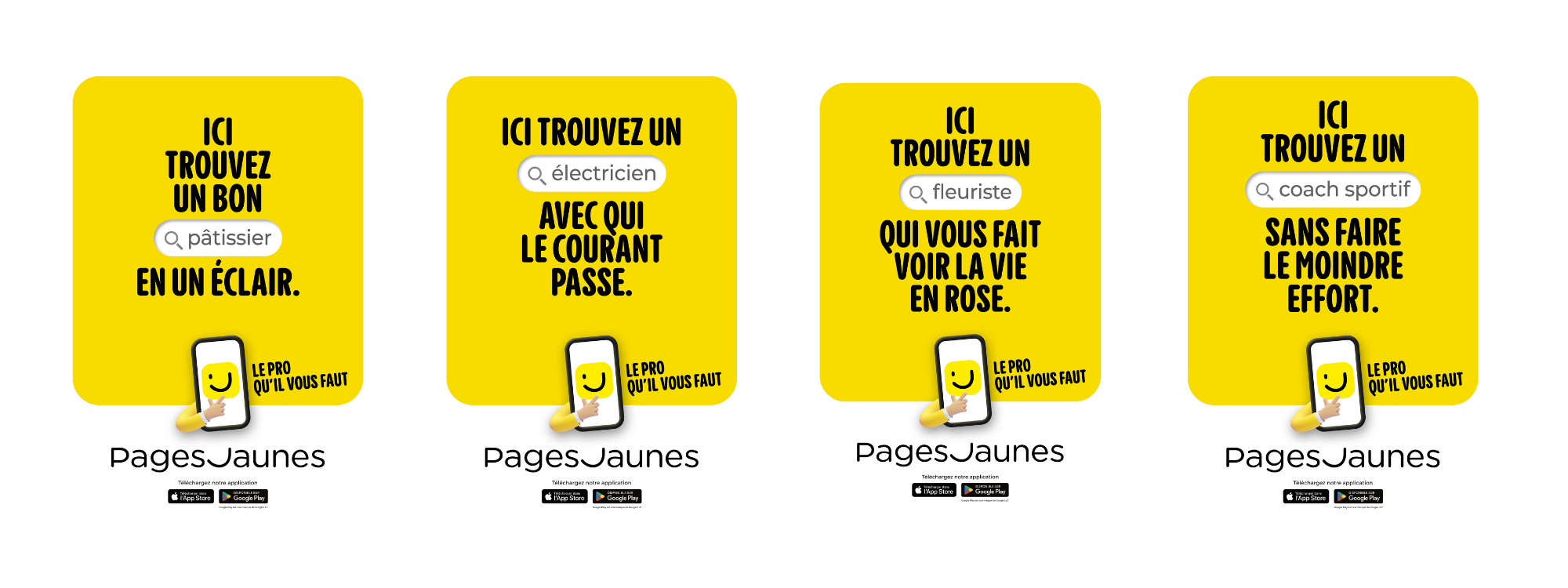 Affiche Campagne PagesJaunes