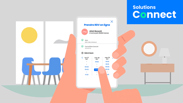 Video Produit Connect Fonctionnalité Prise de RDV